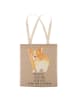 Mr. & Mrs. Panda Tote Bag Corgi Po mit Spruch in Hundeglück