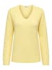 ONLY Strickpullover in Mellow Yellow
