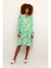 CULTURE Kleid CUjenny Relaxed fit in Green Whitecap Flower