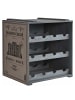 Butlers Butlers Weinregal VINOTHEK in Taupe