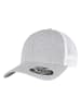  Flexfit Cap in melange silver/white