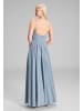 HEY KYLA Abendkleid in hellblau silber - 0002