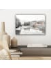 MuchoWow Leinwand bilder Gefrorener Fluss (BxH)