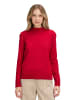 Betty Barclay Basic-Strickpullover mit Stehkragen in Rot