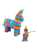 relaxdays 3 x Pinata Esel in Bunt