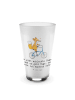Mr. & Mrs. Panda Glas Fuchs Fahrrad fahren mit Spruch in Transparent