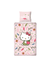 Pusheen Bettwäsche-Set "Hello Kitty Blütenzauber" in Rosa