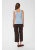 Kaffe Jersey-Top ärmellos KAOMI Slim fit in Blue Fog