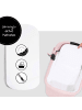 Hauck Babywanne für Buggy Colibri - Melange Ro in rosa,schwarz