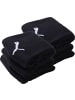 Puma Socks Unisex-Sneaker-Socken 6 Paar in schwarz
