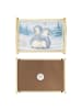 Mr. & Mrs. Panda tablett aus holz Pinguine Kuscheln Design ohne ... in Weiß