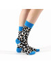 MUNADUNA 4er-Set 'Leopard' Mode Socken 