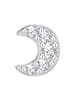 Glanzstücke München Ohrringe Mond aus Sterling Silber mit Zirkonia in silber