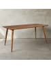 KADIMA DESIGN Esszimmertisch REPA 160 x 80 x 76 cm rustikal Massiv-Holz,