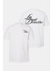 STHUGE Kurzarm T-Shirt in offwhite
