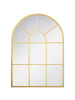 HOMCOM Wandspiegel-70L x 2B x 50H cm-Gold