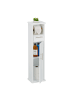relaxdays Toilettenpapierhalter in Weiß - (B)22 x (H)87,5 x (T)17,5 cm