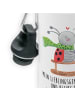 Mr. & Mrs. Panda Kindertrinkflasche Smörle Rodeln mit Spruch in Weiß