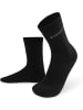 Circle Five 8 Paar Tennissocken in Schwarz/Anthrazit