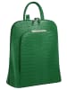 Cluty Rucksack echt Leder in grün