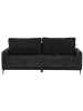 Beliani 3-Sitzer Sofa HEMING in Schwarz - (W) 200 x (H) 88 x (L) 90 cm