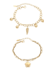 faina Women Jewelry Set in gold