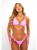 Moda Minx Bikini Top Boujee Triangle in Barbie Pink