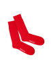 DillySocks 3er Set Socken One Color Smooth in Smooth Ferrari Red