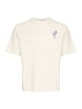 CASUAL FRIDAY Rundhalsshirt CFJAXSON backprint in Weiß