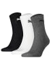 Puma Socken 3er Pack in Schwarz/Weiß/Grau