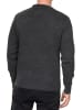 Rusty Neal Rundhals Flash Strick Pullover in Anthrazit / Gelb
