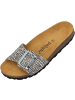 Palado Pantoletten Malta EGS Zebra Premium Leather in Beige
