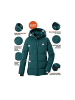 G.I.G.A. DX by KILLTEC Steppjacke mit Kapuze in Petrol2510