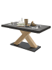 58 aufm Kessel ESSTISCH ausziehbar Elene 160x90x76 Asteiche/Graphit