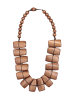 collezione alessandro Kurze Kette " Emma " in braun