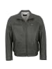 MADDOX Lederblouson Lammnappa in Grau