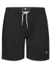 Petrol Industries Chino-Shorts mit Tunnelzug Angler in Schwarz