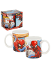 Marvel Keramik Tasse | Marvel Spiderman | 325 ml | Henkel-Becher Geschenkbox