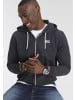 Delmao Kapuzensweatjacke in dunkelblau