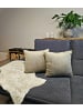 JACK 2er Set Teddy Flausch Kissen 45x45cm in Taupe