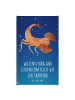 Mr. & Mrs. Panda Kinderhandtuch Sternzeichen Skorpion mit Spruch in Sternenhimmel Blau
