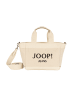 Joop Jeans Handtasche 'Calduccio Tela Yvette in Reines Weiß 26,50 x 21,00 x 14,00 cm'