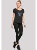 F4NT4STIC Long Cut T-Shirt Lilo And Stitch Little Devils in schwarz