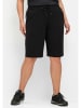 sheego Sport-Bermudas in schwarz