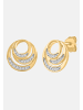 Diamant Exquis Ohrringe aus 375 Gelbgold mit Diamant