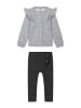 Minoti 2tlg. Outfit: Sweatshirt Pops 3 in grau