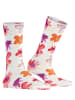 Burlington Garden Bloom Socken in White