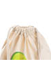 Mr. & Mrs. Panda Gym-Tasche Avocado Schwangerschaft ohne Spruch in Creme
