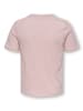 KIDS ONLY Kurzarm T-Shirt Leo Herzprint Kogrexi in pale lilac