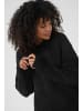 Kaffe Strickpullover KAsandra Regular fit in Black Silver Lurex Jacquard